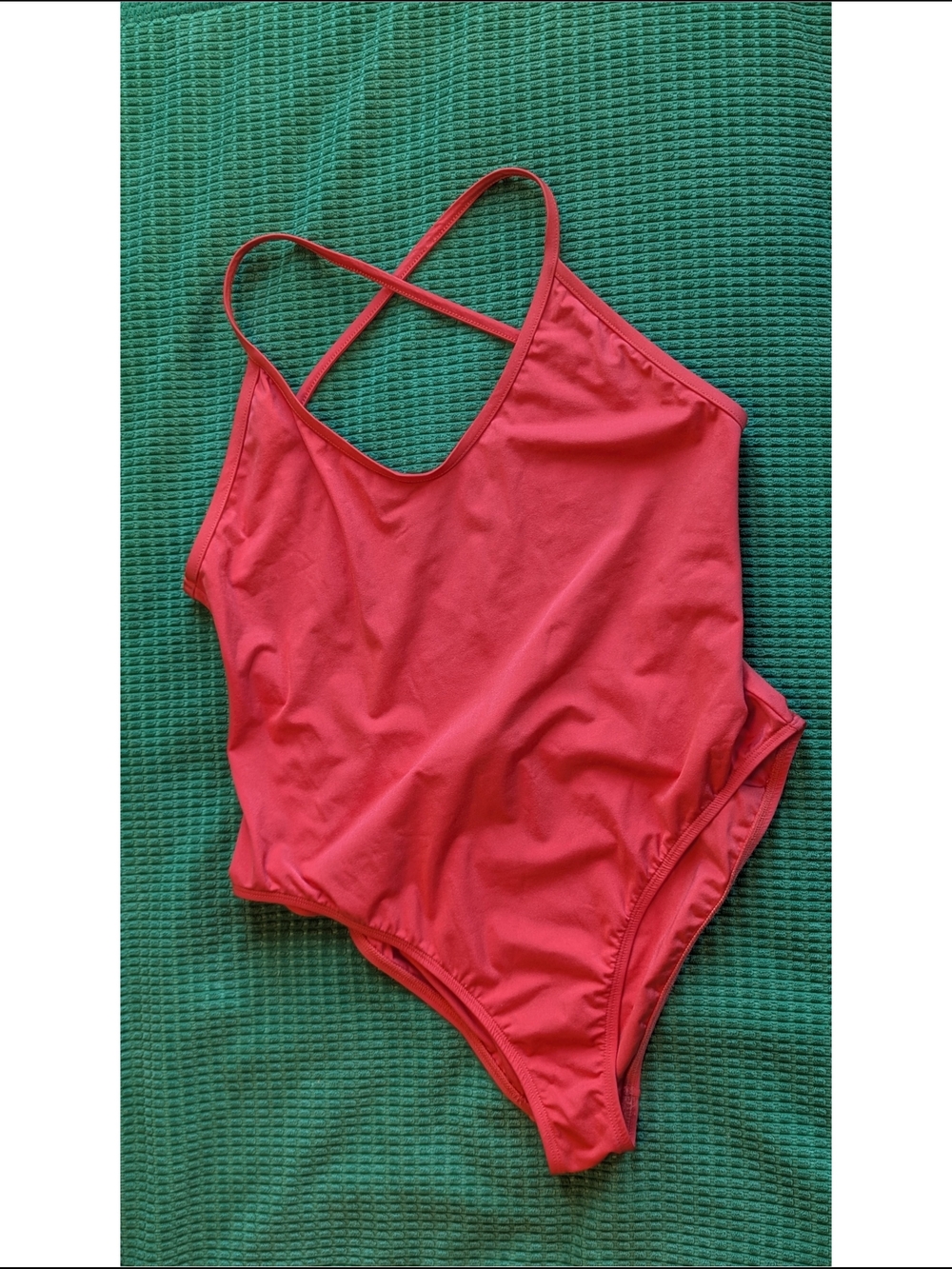 BOWER Fitzgerald cross-back swimsuit